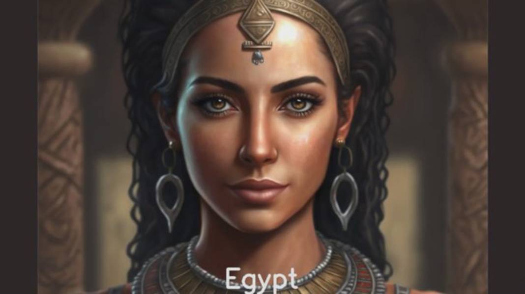 Yapay zekaya "Ülkeler güzel kadınlar olsaydı nasıl görünürlerdi?" diye sordular; işte sonuç! 28